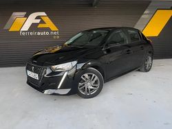 Preto Usado 2021 Peugeot 208 Active Citadino | € 13.900 (Preço justo)