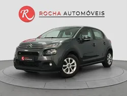 Cinza Usado 2018 Citroën C3 Feel Citadino | € 10.499 (Preço justo)