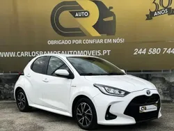 Branco Usado 2021 Toyota Yaris Hybrid | € 21.400 (Preço elevado)