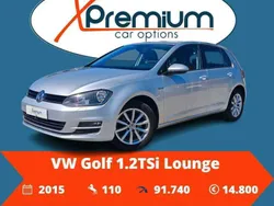 Cinzento Usado 2015 VW Golf VII LOUNGE | € 13.800 (Preço justo)