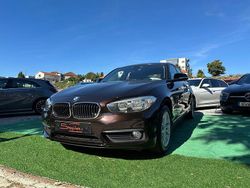 Castanho Usado 2015 BMW 116 Sport Line Citadino | € 13.500