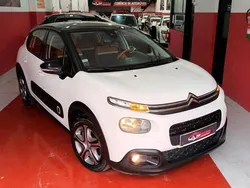Branco Usado 2018 Citroën C3 PureTech Citadino | € 11.750 (Preço justo)