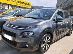 Cinzento Usado 2017 Citroën C3 Seduction Citadino | € 12.450 (Preço justo)