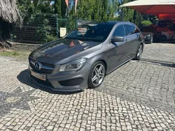 Cinza Usado 2015 Mercedes CLA200 AMG line Carrinha | € 23.950