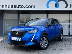 Azul Usado 2021 Peugeot 2008 Active SUV | € 17.990 (Preço justo)
