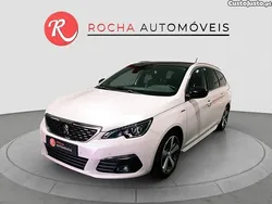 Branco Usado 2018 Peugeot 308 GT-line Carrinha | € 12.999 (Preço justo)