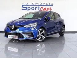 Azul Usado 2020 Renault Clio V RS Line | € 14.950 (Preço justo)