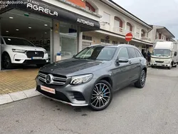 Cinza Usado 2017 Mercedes GLC350 AMG line | € 32.500 (Preço justo)
