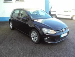 Preto Usado 2014 VW Golf VII Citadino | € 12.500 (Preço justo)