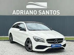 Branco Usado 2017 Mercedes CLA200 Shooting Brake AMG line Carrinha | € 22.900 (Preço elevado)