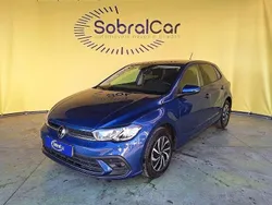 Azul Usado 2022 VW Polo Life | € 18.000 (Preço justo)