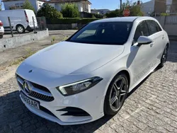 Branco Usado 2020 Mercedes A180 AMG line | € 27.950 (Preço elevado)