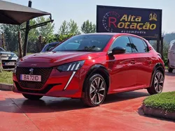 Vermelho Usado 2021 Peugeot e-208 Citadino | € 17.800 (Preço justo)