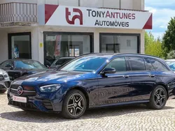 Azul Usado 2020 Mercedes E300 AMG line Carrinha | € 37.500 (Preço justo)