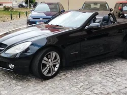 Preto Usado 2009 Mercedes SLK200 Cabrios | € 17.990 (Preço justo)