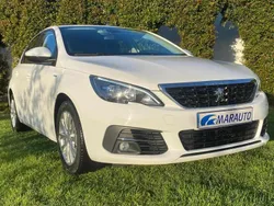 Branco Usado 2020 Peugeot 308 Citadino | € 14.950 (Bom preço)