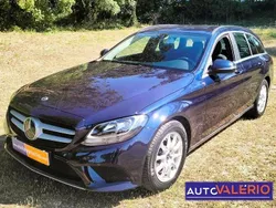 Azul Usado 2019 Mercedes C200 Business Carrinha | € 27.450 (Preço justo)