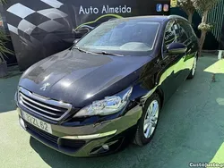 Preto Usado 2014 Peugeot 308 Active Carrinha | € 10.900 (Preço justo)