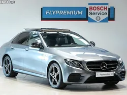 Cinza Usado 2020 Mercedes E300 AMG line Sedan | € 33.490 (Preço justo)