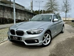 Cinza Usado 2017 BMW 116 Sport Line Citadino | € 16.500 (Bom preço)