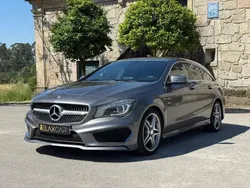 Cinzento Usado 2015 Mercedes CLA200 Shooting Brake AMG line Carrinha | € 18.999 (Preço justo)