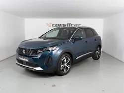 Azul Usado 2021 Peugeot 3008 Allure SUV | € 23.480 (Bom preço)