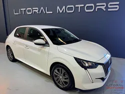 Branco Usado 2021 Peugeot 208 Active Citadino | € 12.740 (Bom preço)