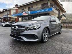 Cinza Usado 2017 Mercedes A180 AMG line Citadino | € 18.990 (Preço justo)