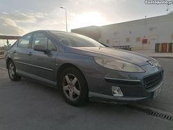 Cinza Usado 2005 Peugeot 407 Sedan | € 4.550 (Preço justo)