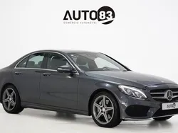 Cinza Usado 2014 Mercedes C250 AMG line Sedan | € 19.990