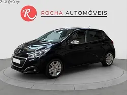 Preto Usado 2019 Peugeot 208 Signature Sky Citadino | € 9.490 (Bom preço)