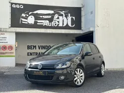 Preto Usado 2010 VW Golf VI Highline Citadino | € 13.990