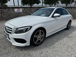 Branco Usado 2015 Mercedes C300 AMG line Sedan | € 26.450