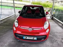 Vermelho Usado 2012 Fiat 500L Monovolume | € 6.600 (Preço justo)