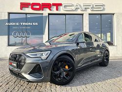 Cinza Usado 2020 Audi e-tron S-Line SUV | € 54.990