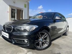 Preto Usado 2017 BMW 118 Urban Line Citadino | € 18.850 (Preço justo)