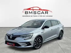 Cinza Usado 2022 Renault Mégane GrandTour Intens Carrinha | € 21.000 (Preço elevado)