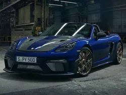Azul gentiana metalizado Novo 2024 Porsche 718 Spyder | € 243.629