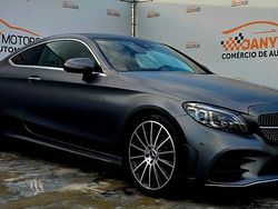 Cinza Usado 2019 Mercedes C220 AMG line Coupé | € 37.900 (Preço justo)
