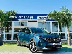 Azul Usado 2021 Peugeot 5008 Allure Monovolume | € 26.980 (Preço elevado)