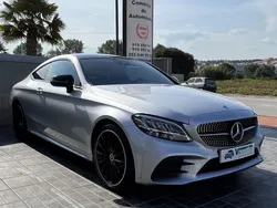 Cinza Usado 2021 Mercedes C220 AMG line Carrinha | € 46.990 (Caro)