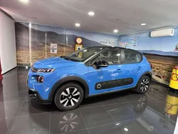 Azul Usado 2018 Citroën C3 PureTech Citadino | € 10.500 (Preço justo)