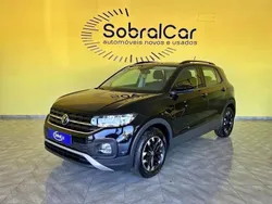 Preto Usado 2022 VW T-Cross Life SUV | € 18.500 (Preço justo)