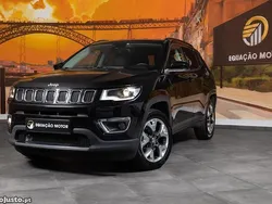 Preto Usado 2018 Jeep Compass Limited SUV | € 14.900