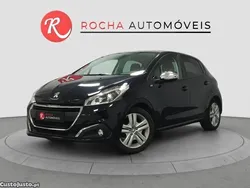 Preto Usado 2018 Peugeot 208 Style Citadino | € 8.989 (Bom preço)