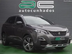 Cinza Usado 2018 Peugeot 3008 GT-line SUV | € 18.950 (Preço justo)