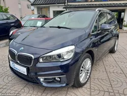 Preto Usado 2016 BMW 218 Gran Tourer Luxury Line Monovolume | € 18.990