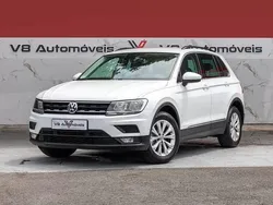 Branco Usado 2019 VW Tiguan SUV | € 23.900 (Preço elevado)