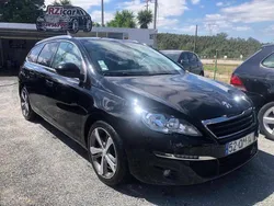 Preto Usado 2015 Peugeot 308 | € 9.900 (Bom preço)
