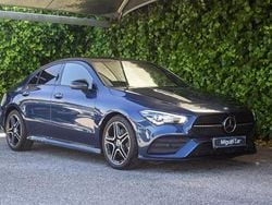 Azul Usado 2019 Mercedes CLA200 AMG line Sedan | € 33.900 (Preço justo)